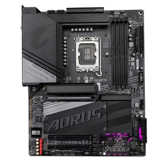 TARJETA MADRE GIGABYTE Z790 AORUS ELITE X WIFI7 LGA1700 ATX DDR5 Z790AELITEXWIFI7 NEGRO