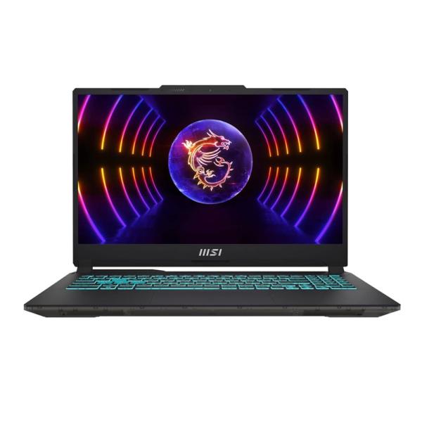 LAPTOP GAMING MSI CYBORG 15 AI A1VEK 15.6" ULTRA 5 125H 16GB 512GB SSD T.V. RTX4050 6GB WIN 11 HOME ESPAÑOL NEGRO 9S7-15K211-206