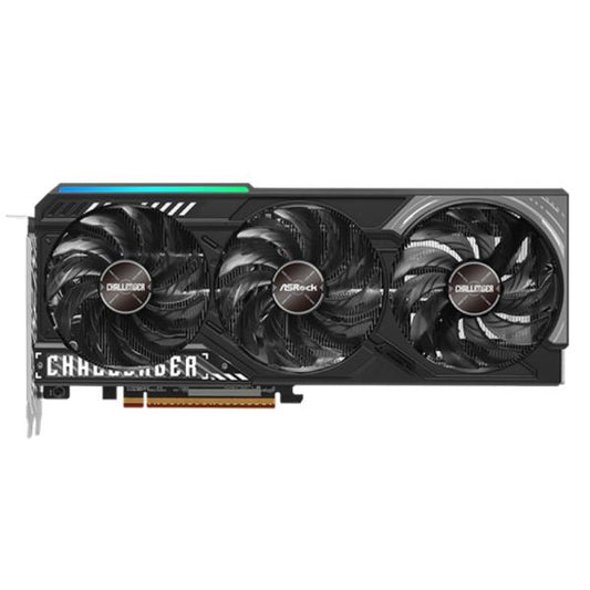 TARJETA DE VIDEO ASROCK RADEON RX 9070 CHALLENGER 16GB GDDR6 2520 MHZ VG-9070CL16G NEGRO