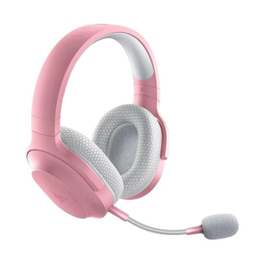 HEADSET GAMING RAZER BARRACUDA MERCURY QUARTZ INALÁMBRICO (BLUETOOTH/ 2.4 GHZ) RZ04-03790300-R3U1 ROSADO