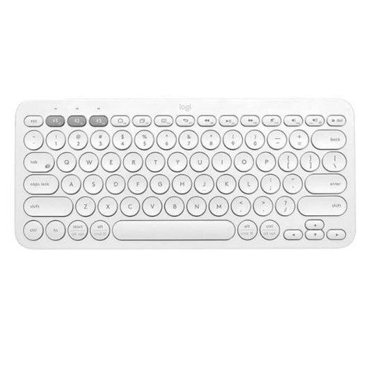 TECLADO LOGITECH K380 MEMBRANA INALÁMBRICO BLUETOOTH ESPAÑOL 920-009595 BLANCO