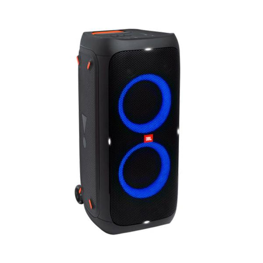 PARLANTE RGB JBL PARTYBOX 310 240W  BLUETOOTH / AC  A PRUEBA DE SALPICADURAS JBLPARTYBOX310AM NEGRO