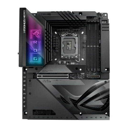 TARJETA MADRE ASUS ROG MAXIMUS Z790 HERO BTF LGA1700 ATX DDR5 90MB1H50-M0AAY0 NEGRO