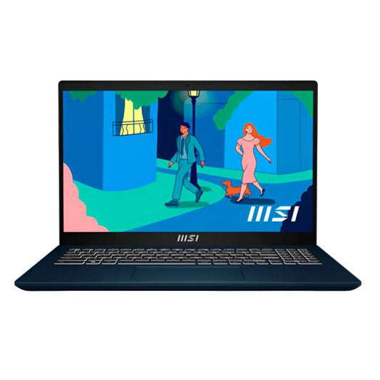 LAPTOP MSI MODERN 15 B7M-286XCR 9S7-15HK12-286 15.6" RYZEN 7 7730U 16GB ONBOARD 512GB SSD BLACK SIN SISTEMA OPERATIVO-SPANISH