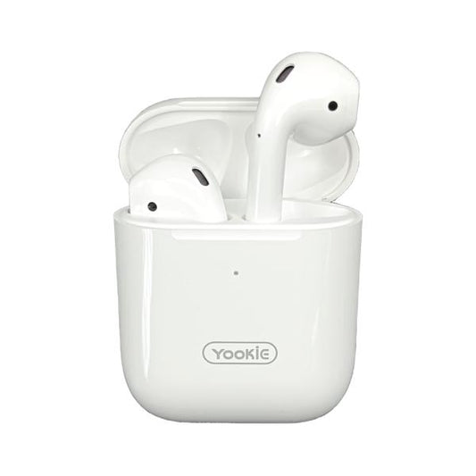 AUDIFONO MANOS LIBRES BLUETOOTH YKS18Z YOOKIE BLANCO