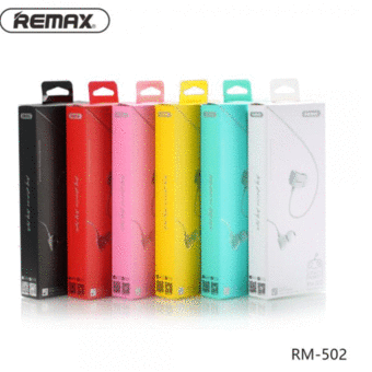 AUDIFONOS MANOS LIBRES RM-502 REMAX BLANCO