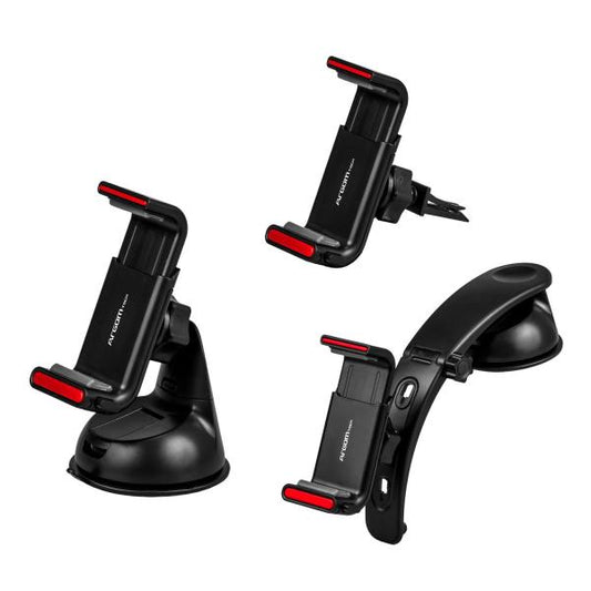 SOPORTE DE CELULAR PARA AUTO ARG-AC-0333BK