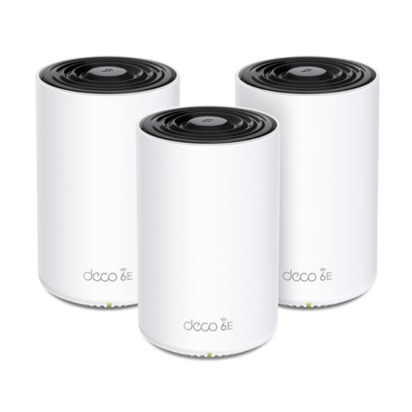 SISTEMA WIFI TP LINK AXE5400 WHOLE HOME MESH WIFI 6E SYSTEM DECO XE75 PRO DECO XE75 PRO (3-PACK) BLANCO