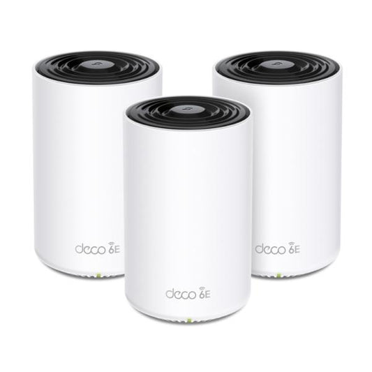 SISTEMA WIFI TP LINK AXE5400 WHOLE HOME MESH WIFI 6E SYSTEM DECO XE75 PRO DECO XE75 PRO (3-PACK) BLANCO