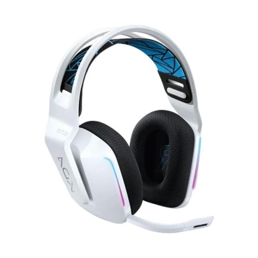 HEADSET GAMING RGB LOGITECH G733 K/DA INALÁMBRICO LIGHTSPEED USB-A 981-000989 BLANCO