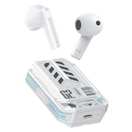 AUDIFONOS MANOS LIBRES BLUETOOTH G2 SERIE GAMEBUDS REMAX BLANCO