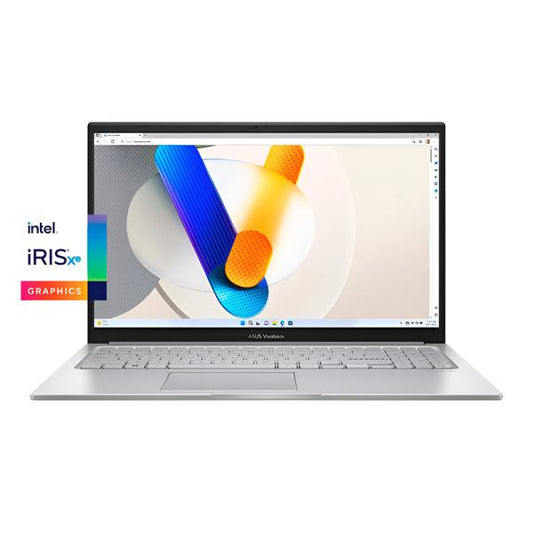 LAPTOP ASUS X1504ZA-NJ602 15.6" I7-1255U 16GB 512GB SSD SIN SISTEMA OPERATIVO ESPAÑOL PLATA 90NB1022-M01U20