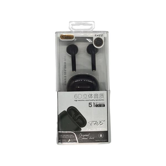 AUDIFONO MANOS LIBRES BLUETOOTH CA-121 NEGRO