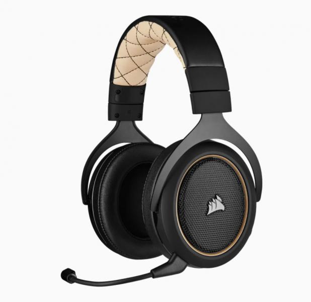 HEADSET GAMING CORSAIR HS70 PRO INALÁMBRICO 2.4 GHZ CA-9011210-NA CREMA