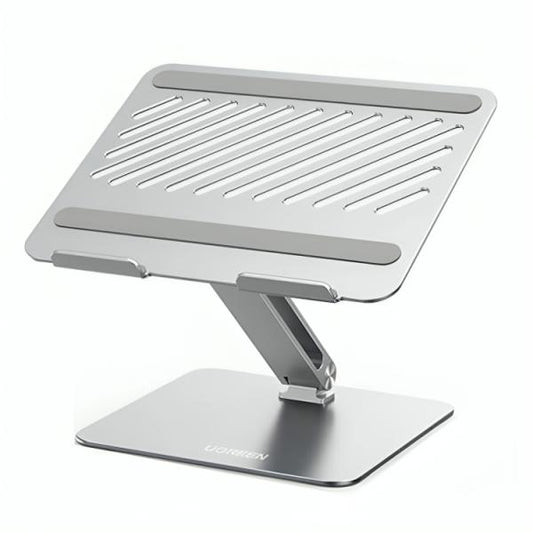 BASE PARA LAPTOP UGREEN LP339 AJUSTABLE COMPATIBILIDAD 13"-17.3" 40291 PLATEADO