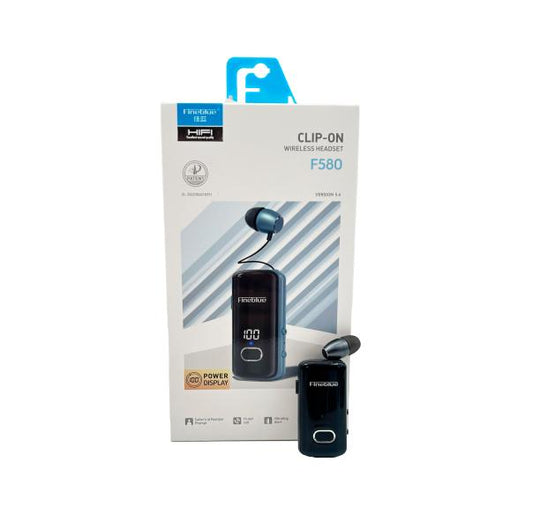 AUDIFONO MANOS LIBRES F580 FINEBLUE NEGRO