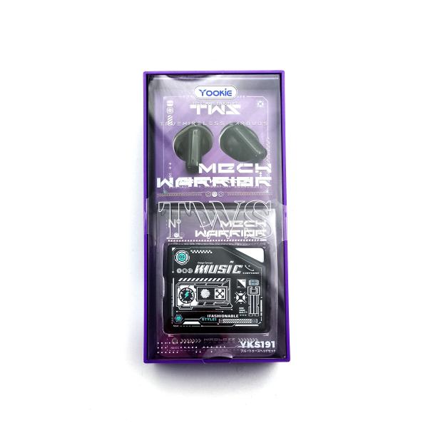 AUDIFONO MANOS LIBRES BLUETOOTH YKS191 YOOKIE NEGRO