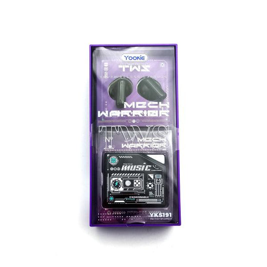 AUDIFONO MANOS LIBRES BLUETOOTH YKS191 YOOKIE NEGRO