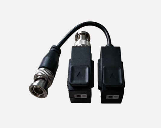 ADAPTADOR BALUN TRASMISSOR DE SEÑAL HIKVISION  1/2/3/4/5/8MP. HD-TVI/AHD/CVI/CVBS. AUDIO OVER COXIALDS-1H18S/E DS-1H18S/E