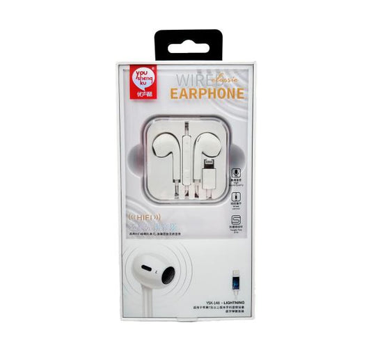 AUDIFONO MANOS LIBRES YSK-148  YOUSHENGKU BLANCO