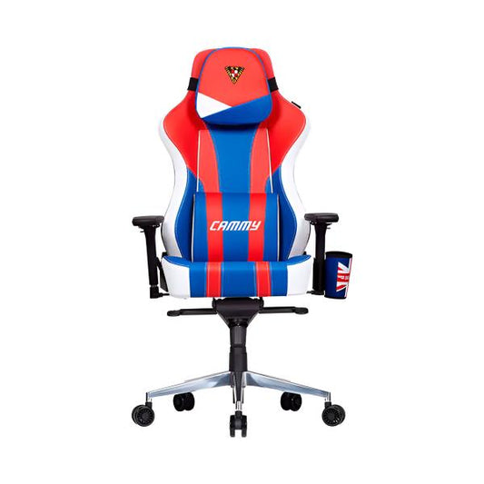 SILLA GAMING COOLER MASTER CAMMY BLANCO ROJO Y AZUL CMI-GCX2-CAMMY