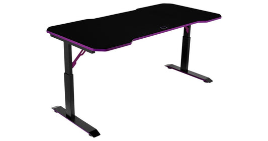 ESCRITORIO PARA COMPUTADORA GAMING  COOLER MASTER GD160 BLACK + PURPLE   V1 CMI-GD160-PRV1