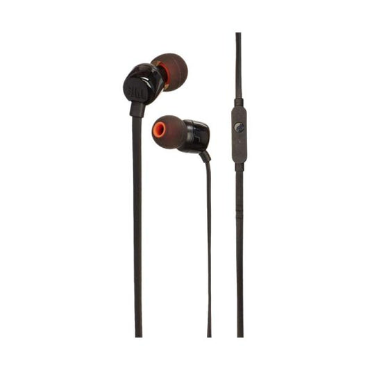 AUDIFONO JBL TUNE 110 ALÁMBRICO 3.5MM JBLT110BLK NEGRO