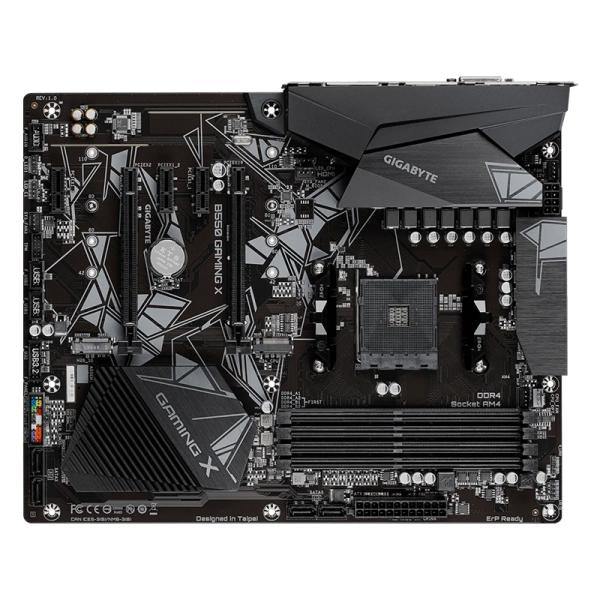 TARJETA MADRE GIGABYTE B550 GAMING X AM4 ATX DDR4 NEGRO