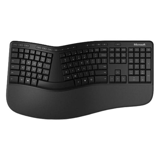 TECLADO MICROSOFT ERGO LXM-00003 MEMBRANA ALÁMBRICO USB ESPAÑOL NEGRO
