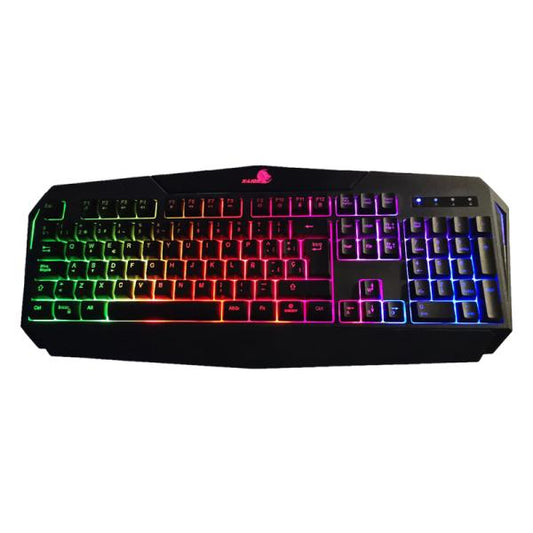 TECLADO GAMING RGB X-LION KB-210 MEMBRANA ALÁMBRICO USB ESPAÑOL AD54751 NEGRO