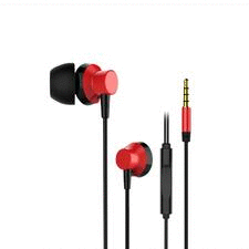 AUDIFONOS MANOS LIBRES RM-512 REMAX ROJO