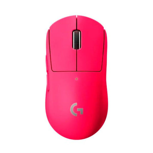 MOUSE LOGITECH PRO X SUPERLIGHT INALÁMBRICO CON RECEPTOR 25600 DPI 910-005954 ROSA