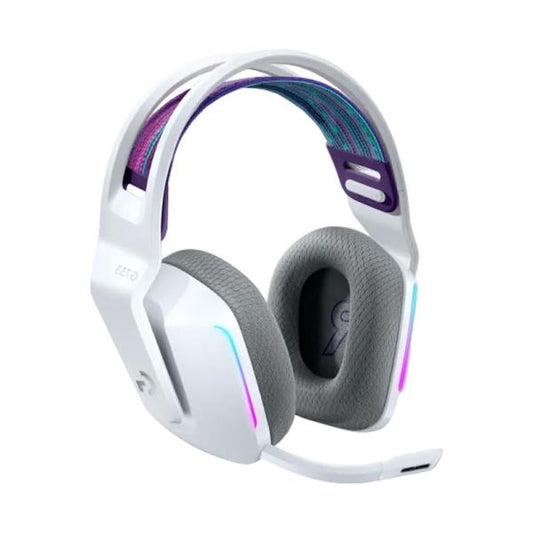HEADSET GAMING RGB LOGITECH G733 INALÁMBRICO LIGHTSPEED USB-A 981-000882 BLANCO