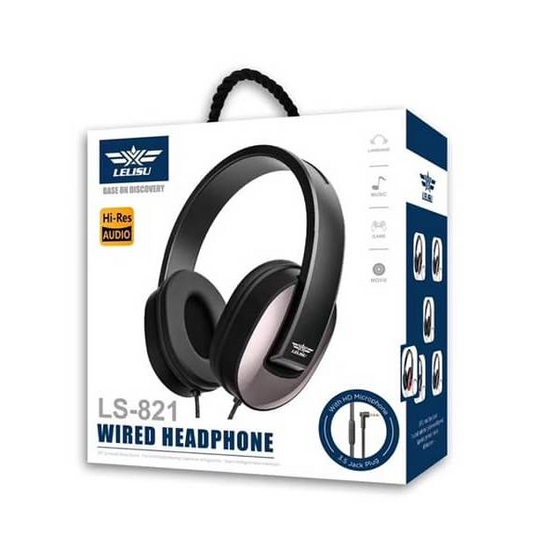 AUDIFONOS MANOS LIBRES LS-821 LELISU AZUL