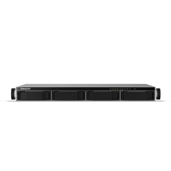 COMPUTADOR QNAP CELERON 8GB NAS DE ALTA VELOCIDADDOBLE 2.5GBE PARA RACK NEGRO TS-464eU-8G-US