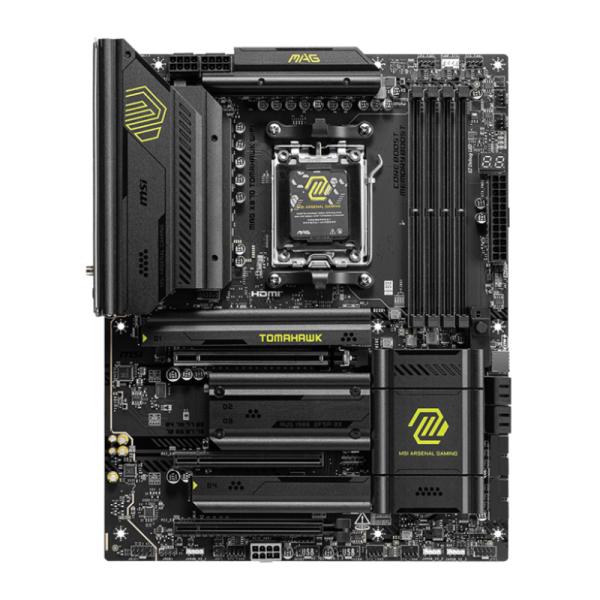 TARJETA MADRE MSI MAG X870 TOMAHAWK WIFI DDR5 AM5 911-7E51-001 NEGRO