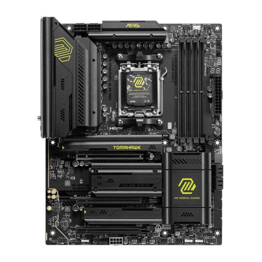 TARJETA MADRE MSI MAG X870 TOMAHAWK WIFI DDR5 AM5 911-7E51-001 NEGRO