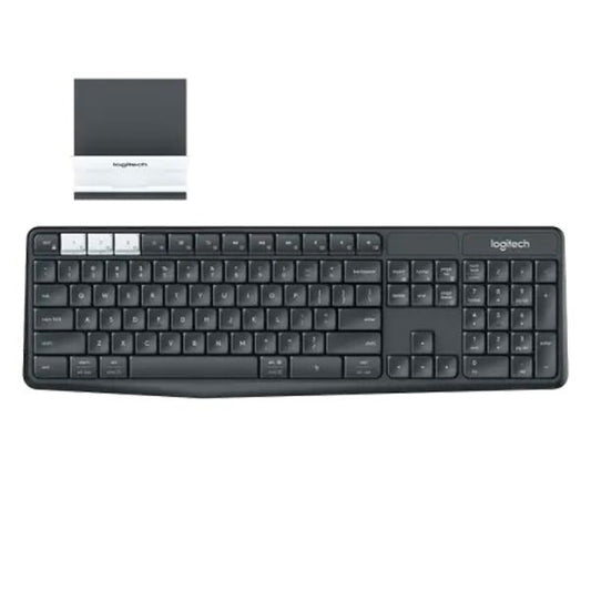 TECLADO LOGITECH K375S MULTI-DEVICE MEMBRANA INALÁMBRICO BLUETOOTH ESPAÑOL 920-008165 NEGRO