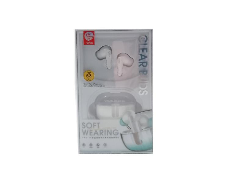 AUDIFONOS MANOS LIBRES BLUETOOTH TWS-20 YOUSHENGKU BLANCO