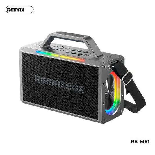 PARLANTE BLUETOOTH RB-M61 REMAX NEGRO