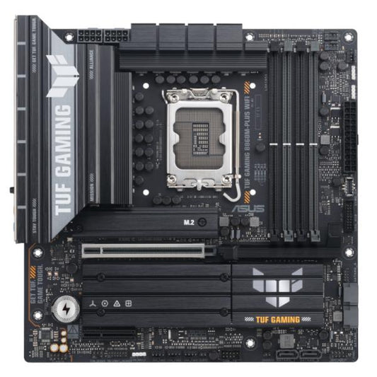 TARJETA MADRE ASUS TUF GAMING B860M-PLUS WIFI LGA1851 MICRO-ATX DDR5 90MB1JV0-M0EAY0 NEGRO