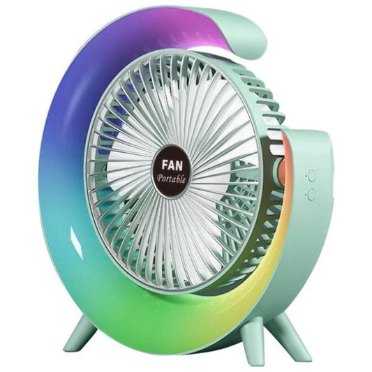 VENTILADOR RGB VERDE
