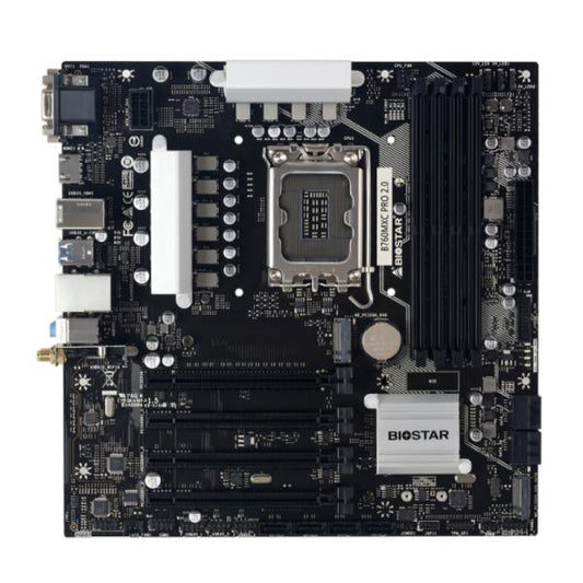 TARJETA MADRE BIOSTAR B760MXC PRO 2.0 LGA1700 MICRO-ATX DDR4 NEGRO