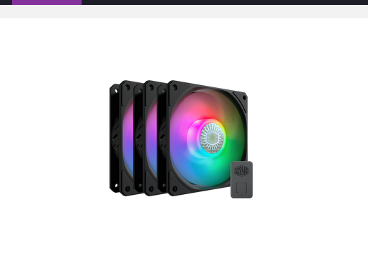 ABANICO COOLER MASTER SICKLEFLOW 120 ARGB 3 IN 1 MFX-B2DN-183PA-R1