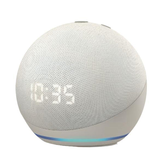 AMAZON ECHO DOT GEN 4 CON RELOJ B07XJ8C8F7 BLANCO