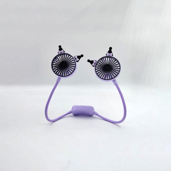 VENTILADOR DD8004 MORADO NEGRO