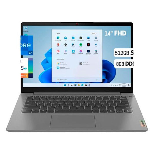 LAPTOP LENOVO IDEAPAD 82H701G0US 14"  I7-1165G7 8GB 512GB SSD WIN 11-ENGLISH