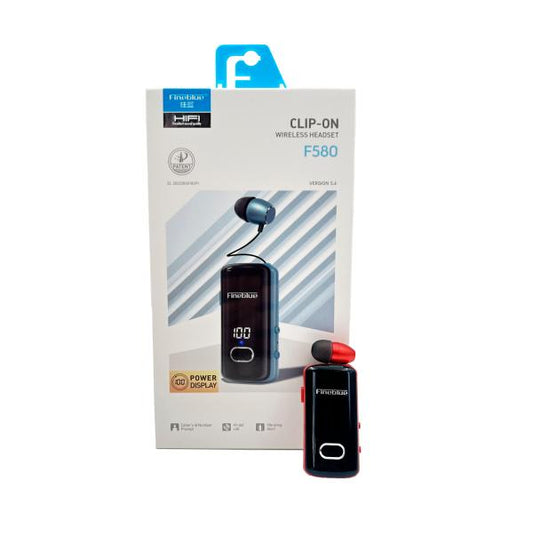 AUDIFONO MANOS LIBRES F580 FINEBLUE ROJO