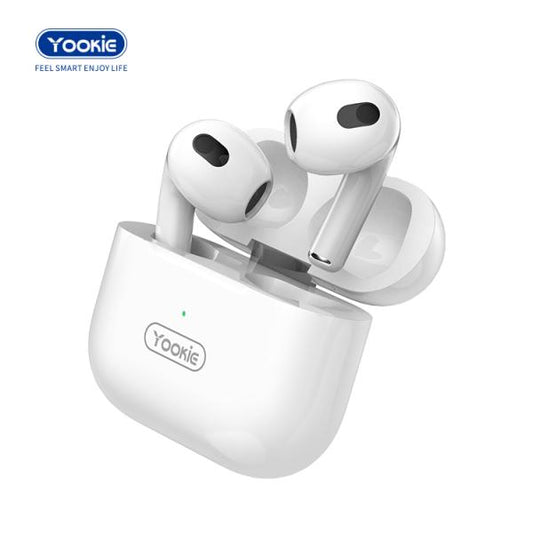 AUDIFONO MANOS LIBRES BLUETOOTH YKS23 YOOKIE BLANCO