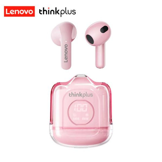 AUDIFONO MANOS LIBRES BLUETOOTH XT65 LENOVO ROSADO